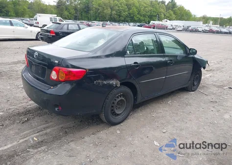 2010 Toyota Corolla Le из США, поврежденный, VIN 1NXBU4EE9AZ377831